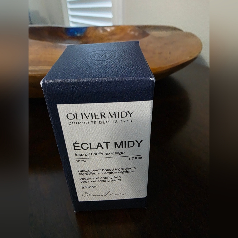 NIB Olivier Midy Eclat Midy Anti-Aging Face Oil Full Size 1.7 Oz.